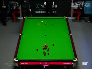 斯诺克 斯坦·穆迪2-4袁思俊 20231026海报