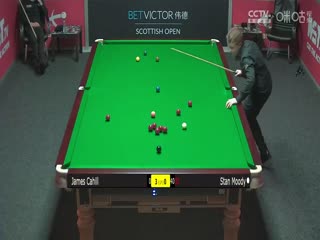 斯诺克苏格兰公开赛资格赛 詹姆斯·卡希尔4-3斯坦·穆迪 20231102海报