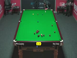 斯诺克苏格兰公开赛资格赛 彭奕淞0-4贺国强 20231102海报