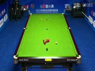 斯诺克天津国锦赛第一轮第二轮 艾利奥特·斯莱瑟2-6凯伦·威尔逊 20231105海报