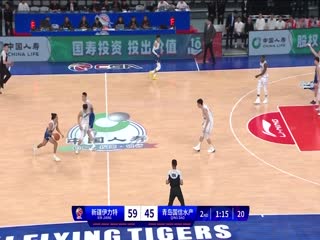 CBA常规赛 新疆伊力特vs青岛国信水产 20231031（依力）海报