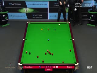 斯诺克 乔丹·布朗4-1尼尔·罗伯逊 20231023海报