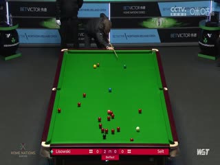 斯诺克 杰克·利索夫斯基4-1马修·塞尔特 20231025（李照）海报