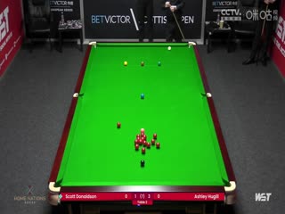 斯诺克苏格兰公开赛资格赛 斯科特·唐纳森4-3阿什利·赫吉尔 20231101海报