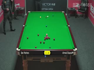 斯诺克苏格兰公开赛资格赛 艾哈迈德·埃尔赛义德0-4本·米尔滕斯 20231101海报