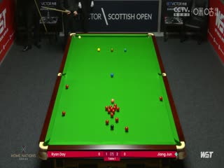 斯诺克苏格兰公开赛资格赛 瑞恩·戴4-2江俊 20231101海报