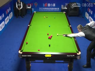 斯诺克天津国锦赛第一轮第二轮 赛因·瓦菲5-6罗斯·缪尔 20231105海报