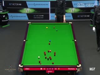 斯诺克 马克·艾伦4-0本·米尔滕斯 20231022海报