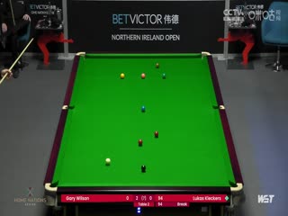 斯诺克 卢卡斯·克莱克斯1-4加里·威尔逊 20231023海报