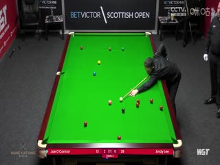 斯诺克苏格兰公开赛资格赛 乔·奥康纳4-0李俊威 20231101海报