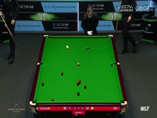 斯诺克 杰克·利索夫斯基4-1亚伦·希尔 20231026（李照）海报