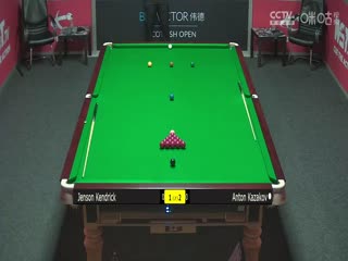 斯诺克苏格兰公开赛资格赛 安东·卡扎科夫2-4简森·肯德里克 20231101海报