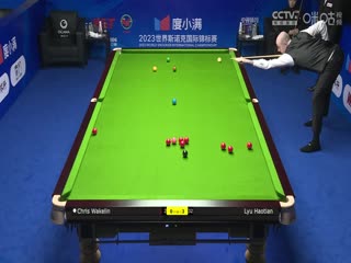 斯诺克天津国锦赛第一轮第二轮 克里斯·沃克林1-6吕昊天 20231105海报