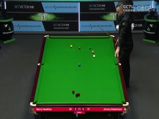 斯诺克 巴里·霍金斯4-1吉米·罗伯逊 20231026海报