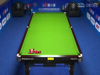 斯诺克天津国锦赛第一轮第二轮 傅家俊6-0林杉峰 20231105海报