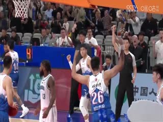 CBA常规赛第5轮 上海久事VS新疆伊力特 20231103（李天宇、陈正昊）海报