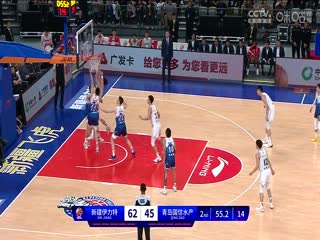 CBA常规赛 新疆伊力特vs青岛国信水产 20231031（王言）海报