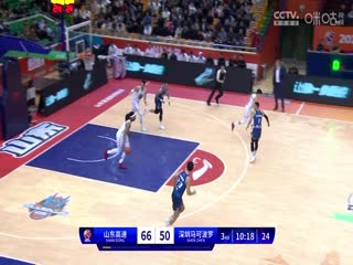 CBA常规赛 山东高速VS深圳马可波罗 20231112（王新通）海报