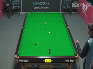 斯诺克 迪伦·埃默里1-5约翰·希金斯 20230822海报