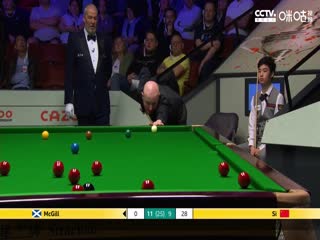 斯诺克 安东尼·麦克吉尔12-13斯佳辉 20230426（第三阶段）（台球最TOP）海报