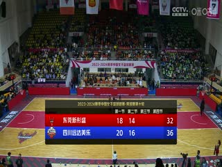 WCBA常规赛第10轮 东莞新彤盛VS四川远达美乐 20231113（原声）海报