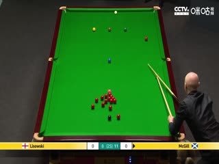 斯诺克 安东尼·麦克吉尔13-8杰克·利索夫斯基 20230424（第三阶段）（李照）海报