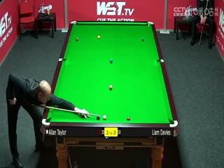 斯诺克 艾伦·泰勒6-5利亚姆·戴维斯 20231118海报