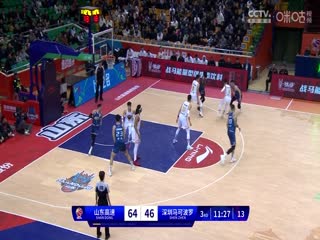 CBA常规赛 山东高速VS深圳马可波罗 20231112（邵化谦、周鹏）海报