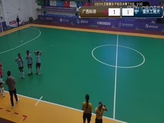 中国大学生五人制足球联赛（女子组总决赛） 广西科技师范学院vs重庆工商大学 20231130海报
