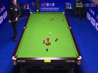 斯诺克天津国锦赛16进8 阿里·卡特6-1丹尼尔·威尔斯 20231108海报