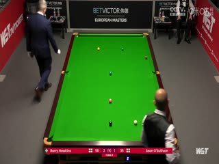 斯诺克 巴里·霍金斯5-2肖恩·奥沙利文 20230728海报