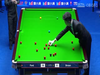 斯诺克天津国锦赛半决赛 乔丹·布朗4-4汤姆·福德 20231110海报