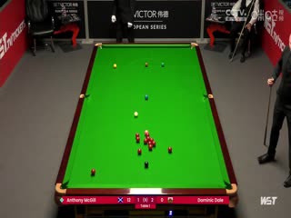 斯诺克 安东尼·麦克吉尔2-5多米尼克·戴尔 20230726海报