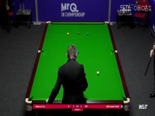 斯诺克 傅家俊6-5迈克尔·霍尔特 20231118海报