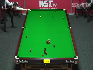 2023斯诺克英锦赛资格赛 肖国栋2-6马克·乔伊斯 20231121海报