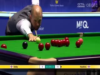 2023斯诺克英锦赛第二轮 马克·塞尔比6-5霍金斯 20231129（李照）海报