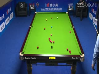 斯诺克天津国锦赛16进8 马奎尔6-4瑞恩·戴 20231108海报