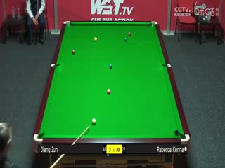 斯诺克 江俊6-0丽贝卡·肯纳 20231118海报