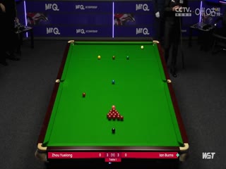 2023斯诺克英锦赛资格赛晋级轮 周跃龙6-5伊恩·伯恩斯 20231123（李照）海报