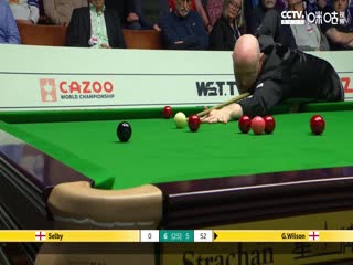 斯诺克 加里·威尔逊7-13马克·塞尔比 20230424（第二阶段）海报