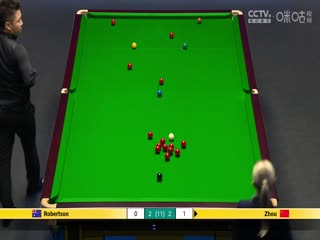 2023斯诺克英锦赛第一轮 周跃龙6-2尼尔·罗伯逊 20231128海报