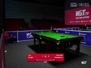 2023斯诺克英锦赛资格赛 田鹏飞3-6亚历山大·乌尔森巴赫 20231120海报