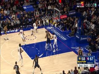 NBA常规赛 步行者VS76人 20231113海报