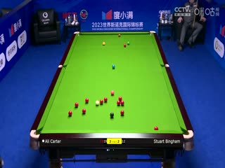 斯诺克天津国锦赛32进16宾汉姆4-6阿里·卡特 20231107海报