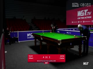 2023斯诺克英锦赛资格赛晋级轮 大卫·吉尔伯特5-6詹姆·克拉克 20231122海报