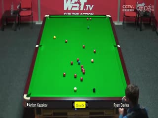 斯诺克 安东·卡扎科夫1-6瑞恩·戴维斯 20231118海报