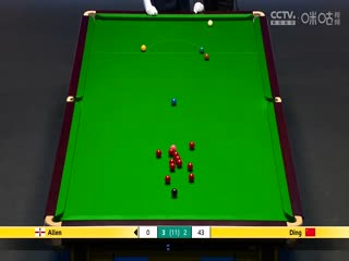 2023斯诺克英锦赛第一轮 马克·艾伦5-6丁俊晖 20231125（李照）海报