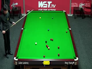 2023斯诺克英锦赛资格赛 朱利安·勒克莱尔6-5彭奕淞 20231119海报