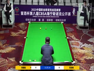 斯诺克 贺国强4-0苏进雄 20230516海报