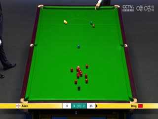 2023斯诺克英锦赛第一轮 马克·艾伦5-6丁俊晖 20231125海报